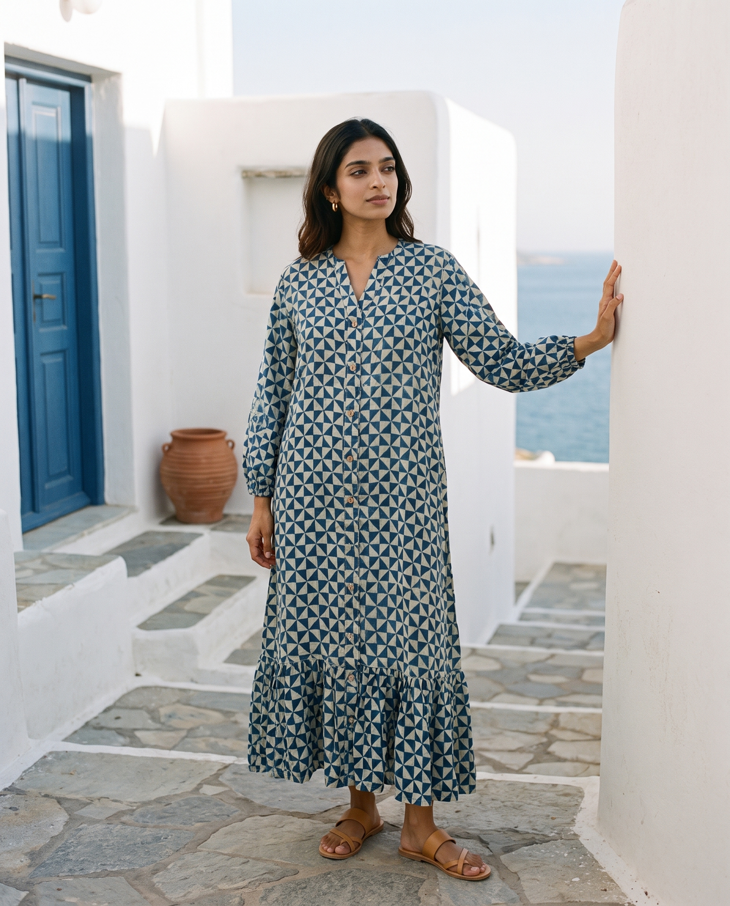 MILOS BLUE DRESS