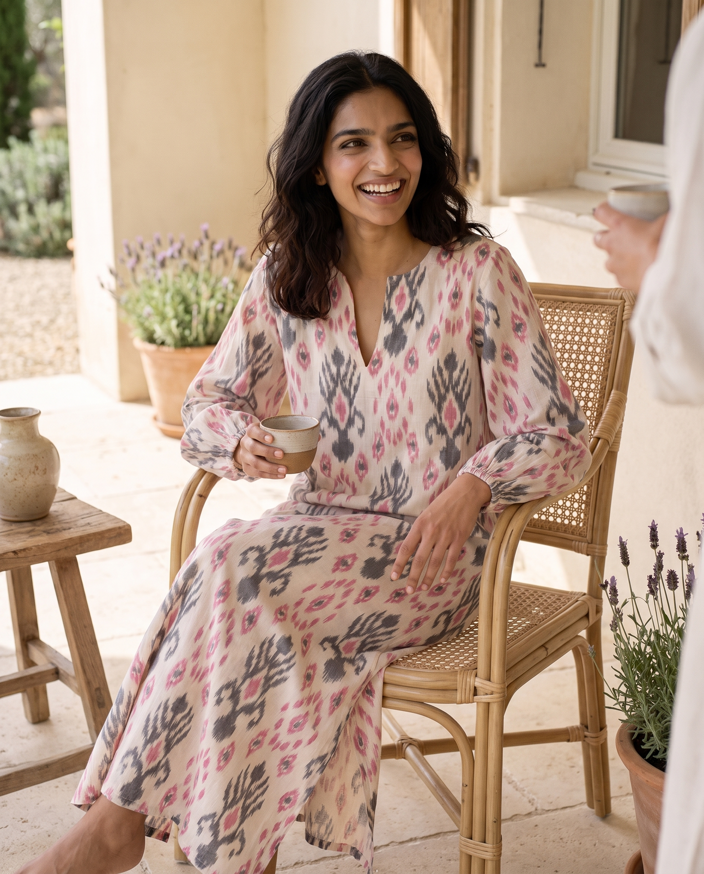PROVENCE ROSE DRESS