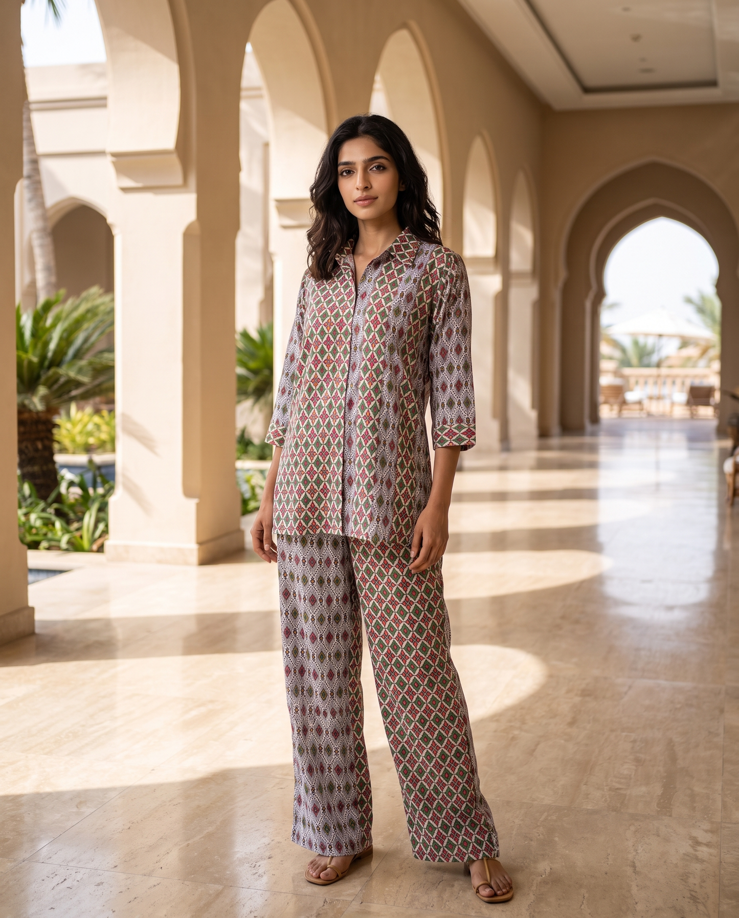 VALERIE MOSAIC CO-ORD SET