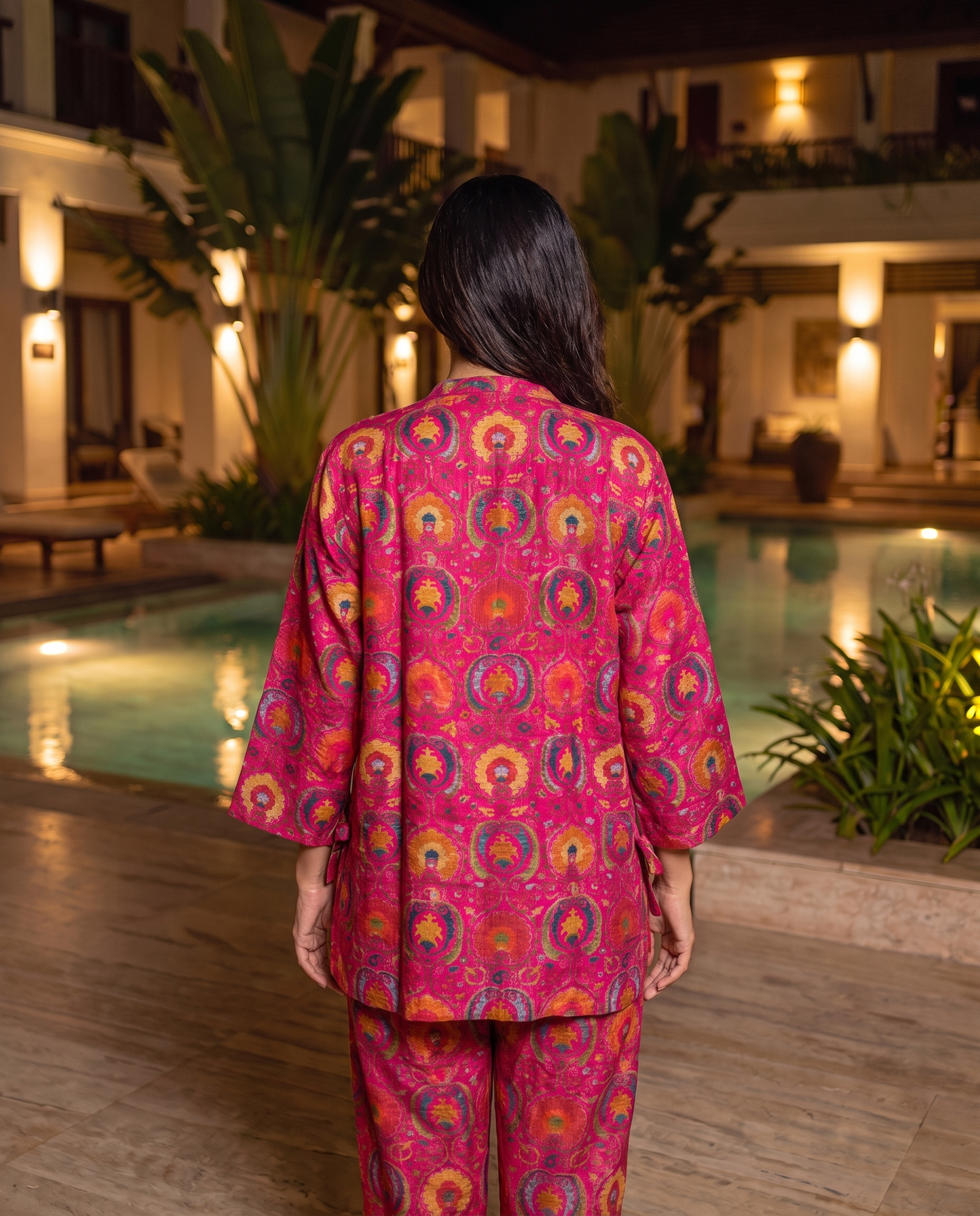 MARGOT FUCHSIA TUNIC TOP