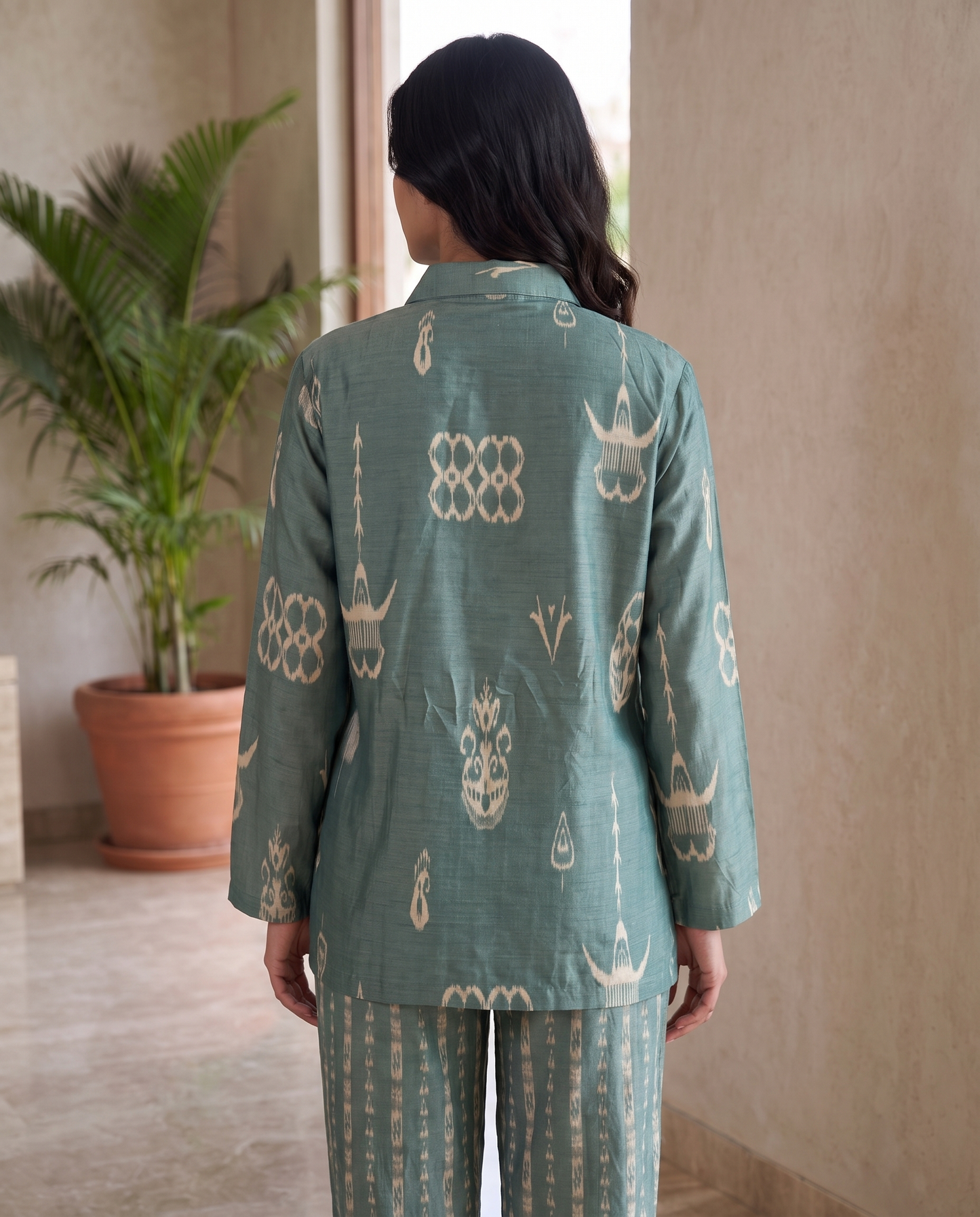 ELENA TEAL CO-ORD SET
