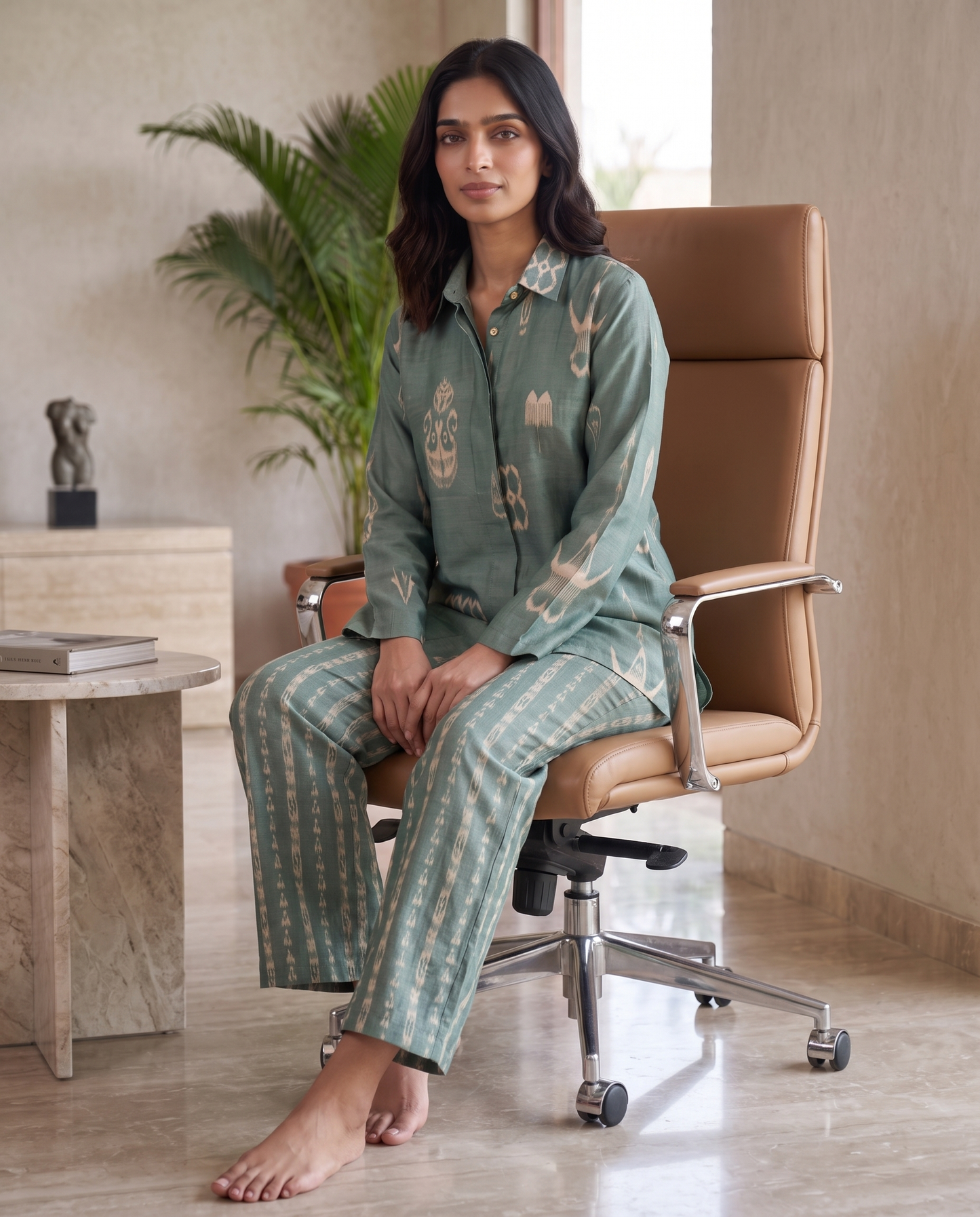 ELENA TEAL CO-ORD SET