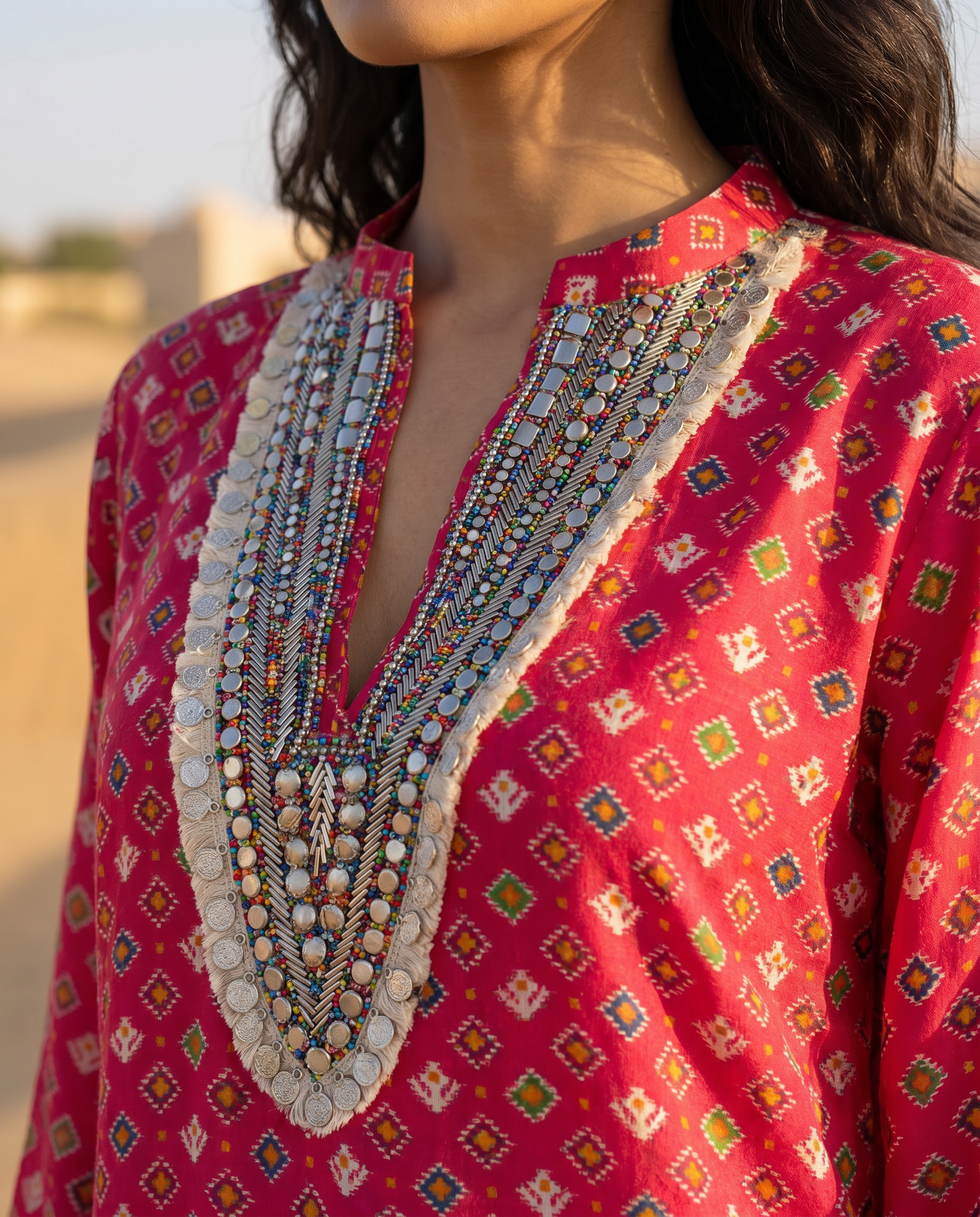 AURELIA FUCHSIA KURTA