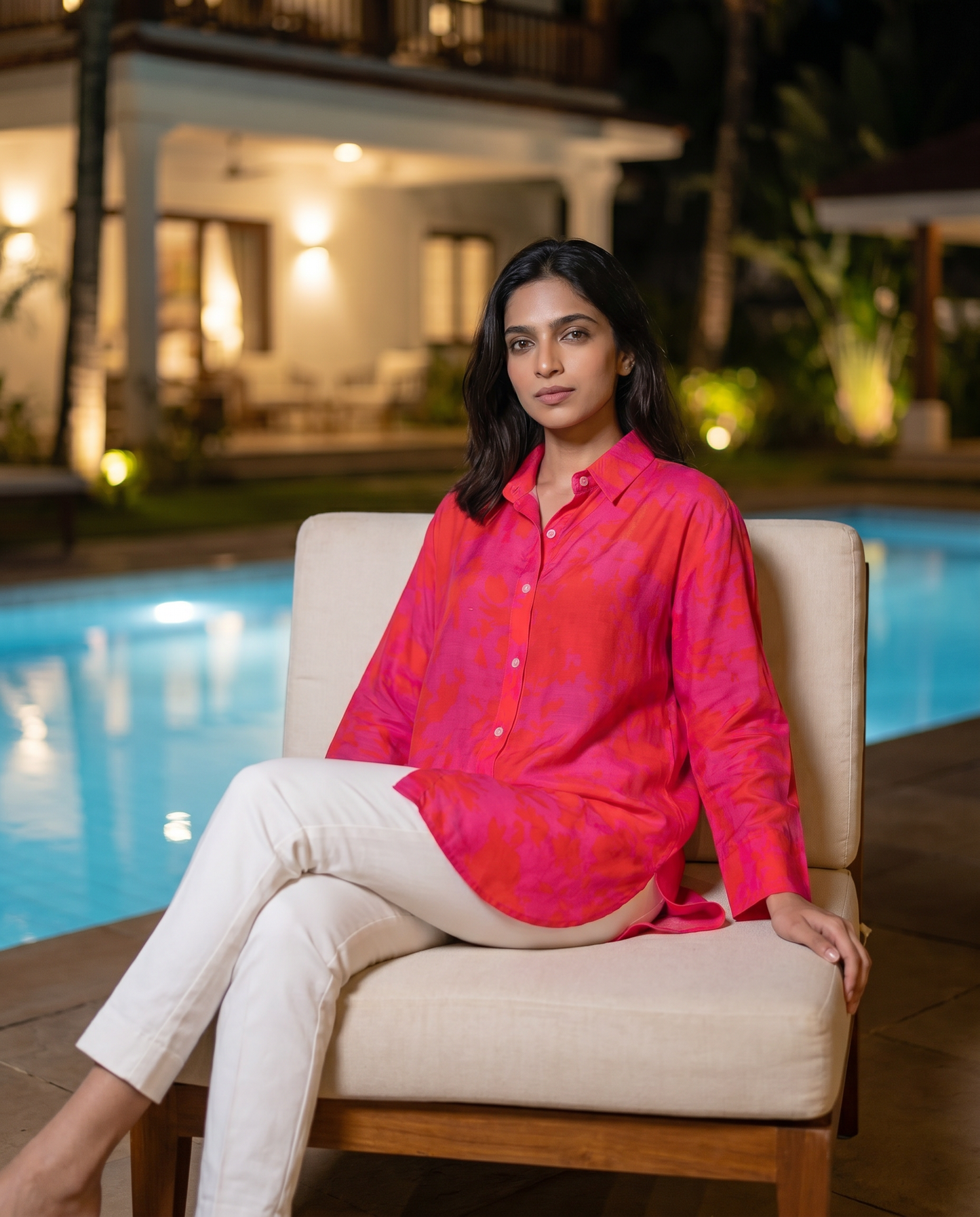 SIENNA SUNSET SHIRT TOP
