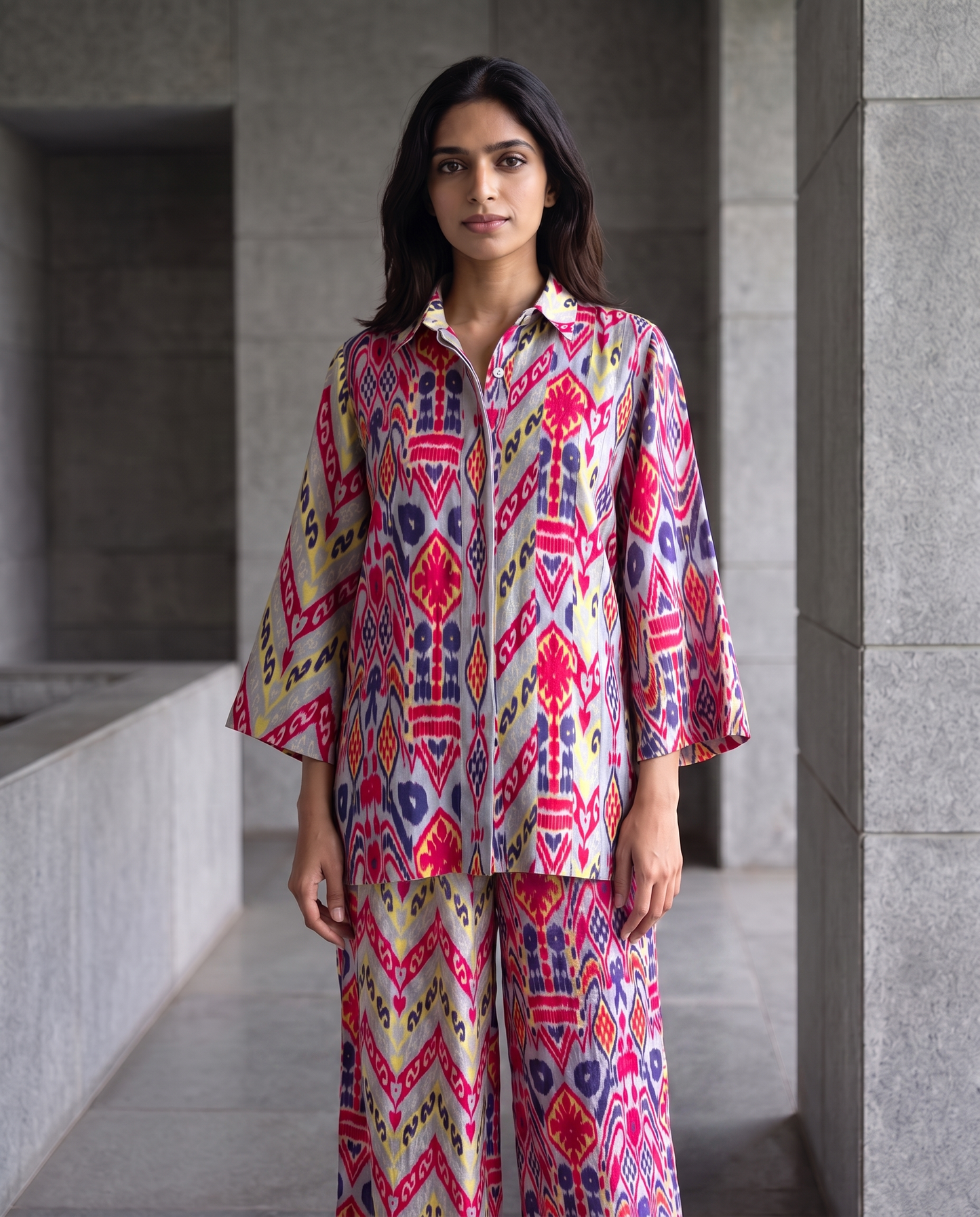 CAMILLE IKAT CO-ORD SET