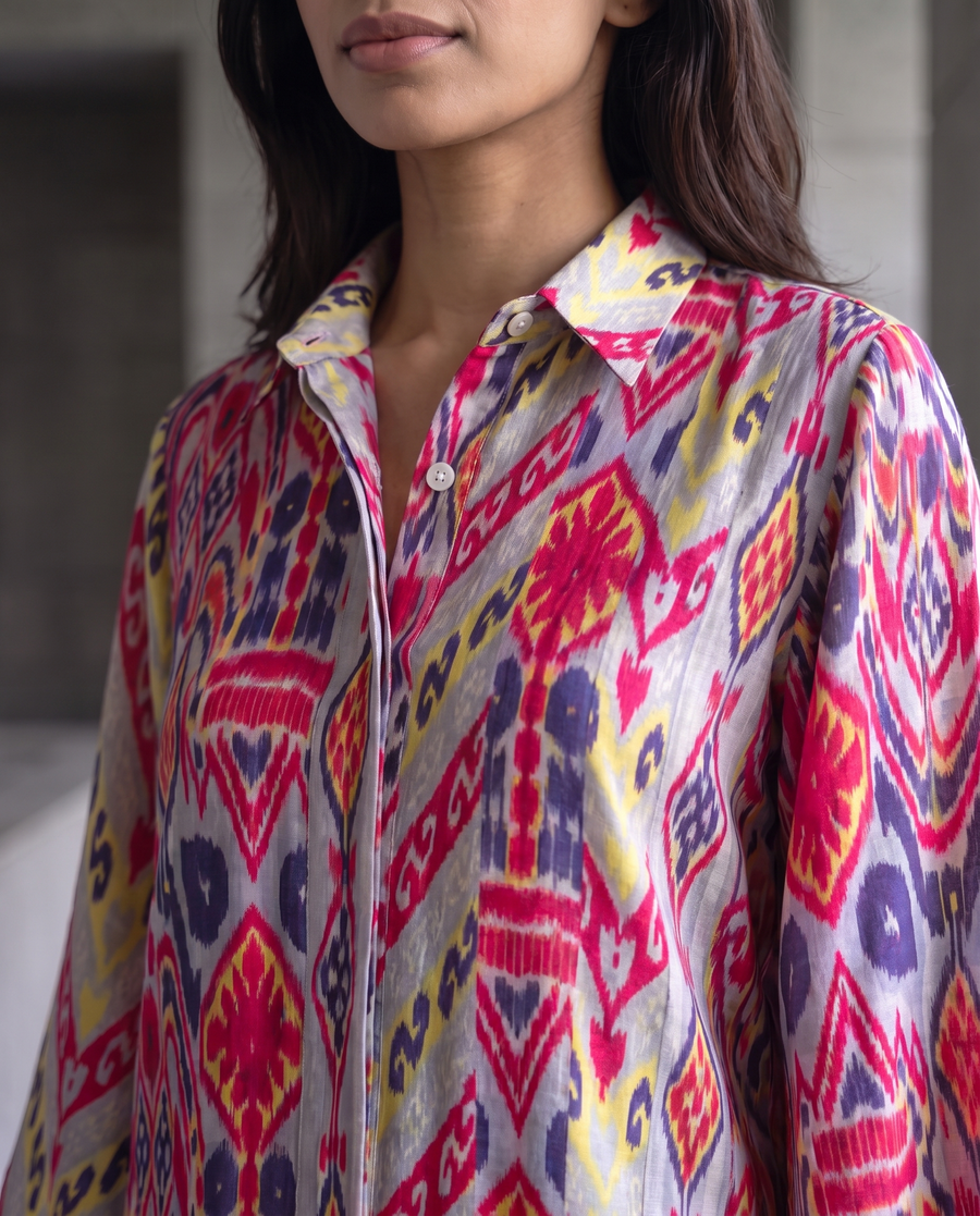 CAMILLE IKAT CO-ORD SET