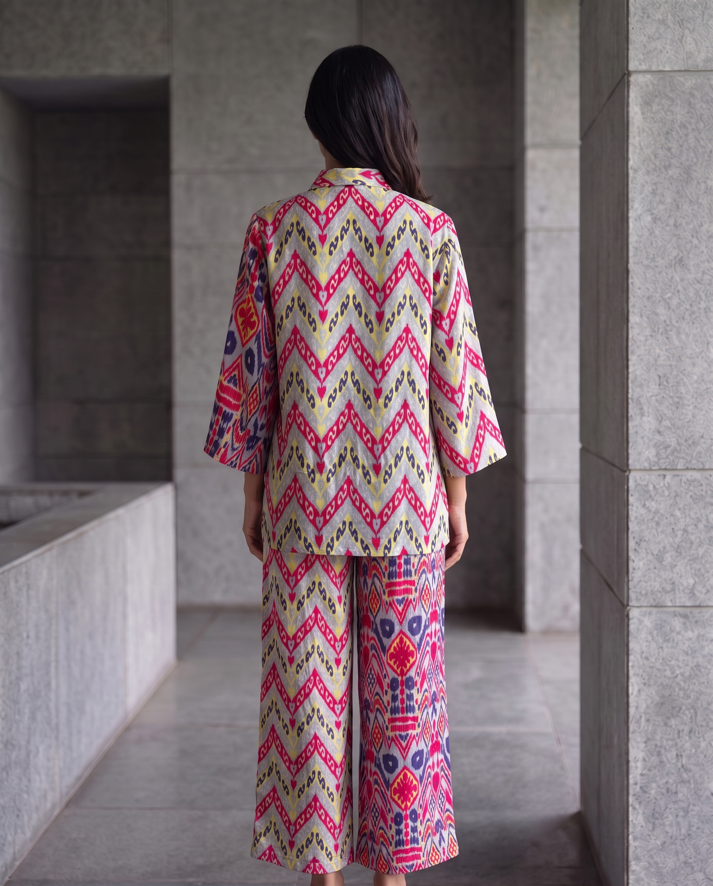CAMILLE IKAT CO-ORD SET