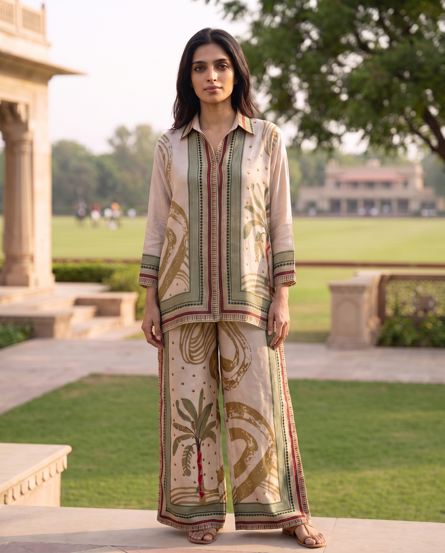 PALOMA OLIVE CO-ORD SET