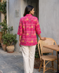 CAPRI FUCHSIA TOP