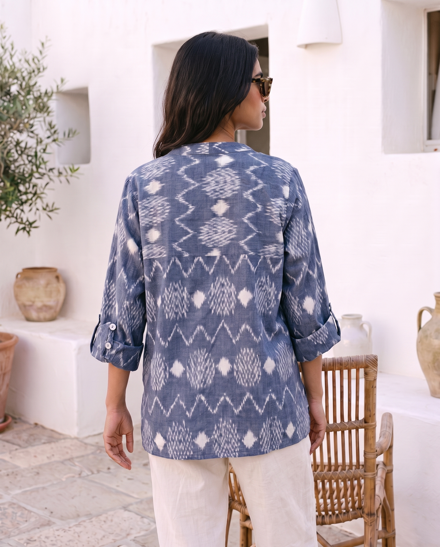 SANTONIRI BLUE TOP