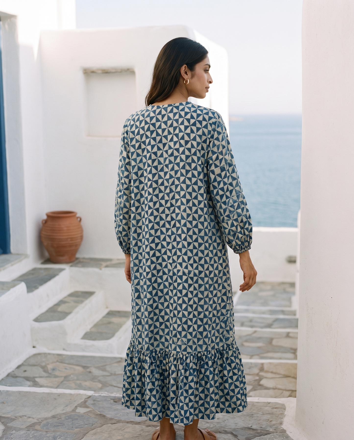 MILOS BLUE DRESS