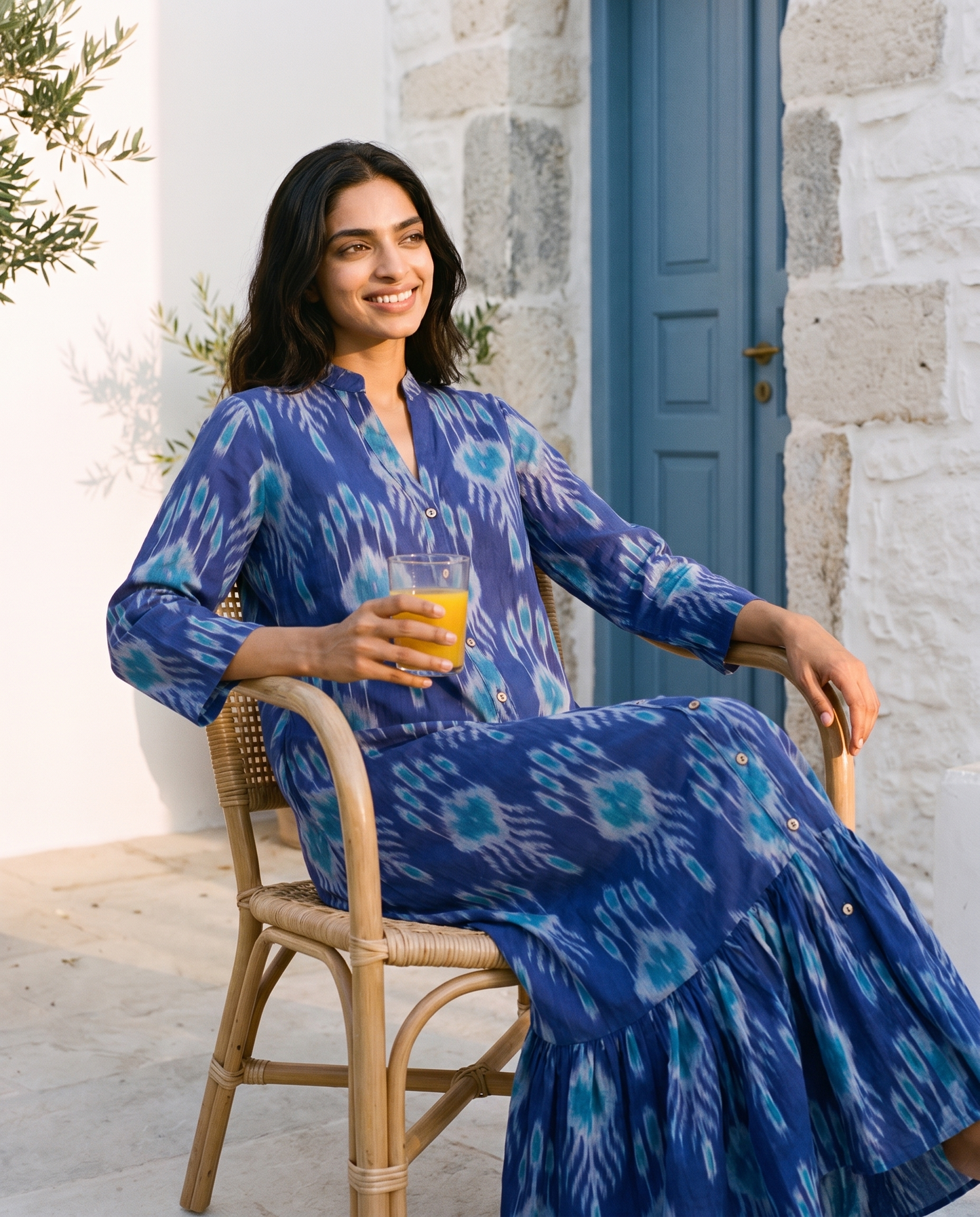 AEGEAN COBALT DRESS