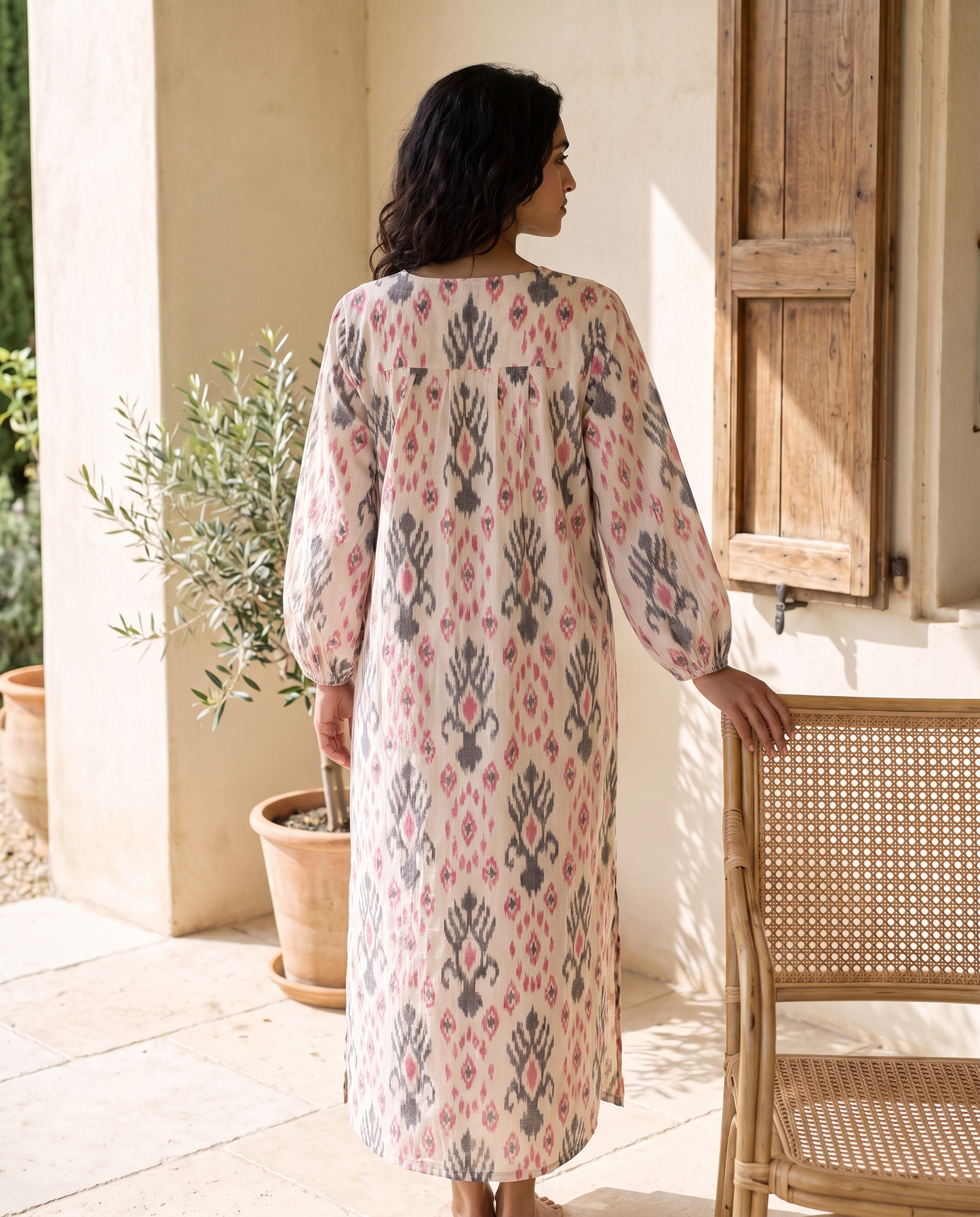 PROVENCE ROSE DRESS