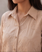 CAMILLE EMBROIDERED SHIRT DRESS