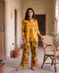 Tuscany Mustard Botanical Co-ord Set