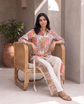 Ibiza Coral Ikat Co-ord Set