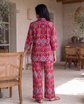 Palermo Fuchsia Ikat Co-ord Set