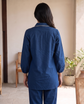 Milan Navy Trim Co-ord Set