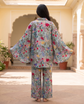 Positano Aqua Botanical Co-ord Set