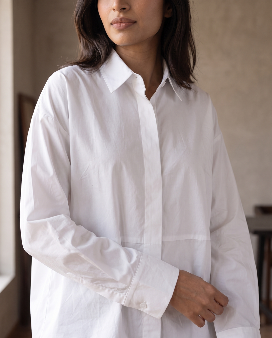 Grace White Shirt