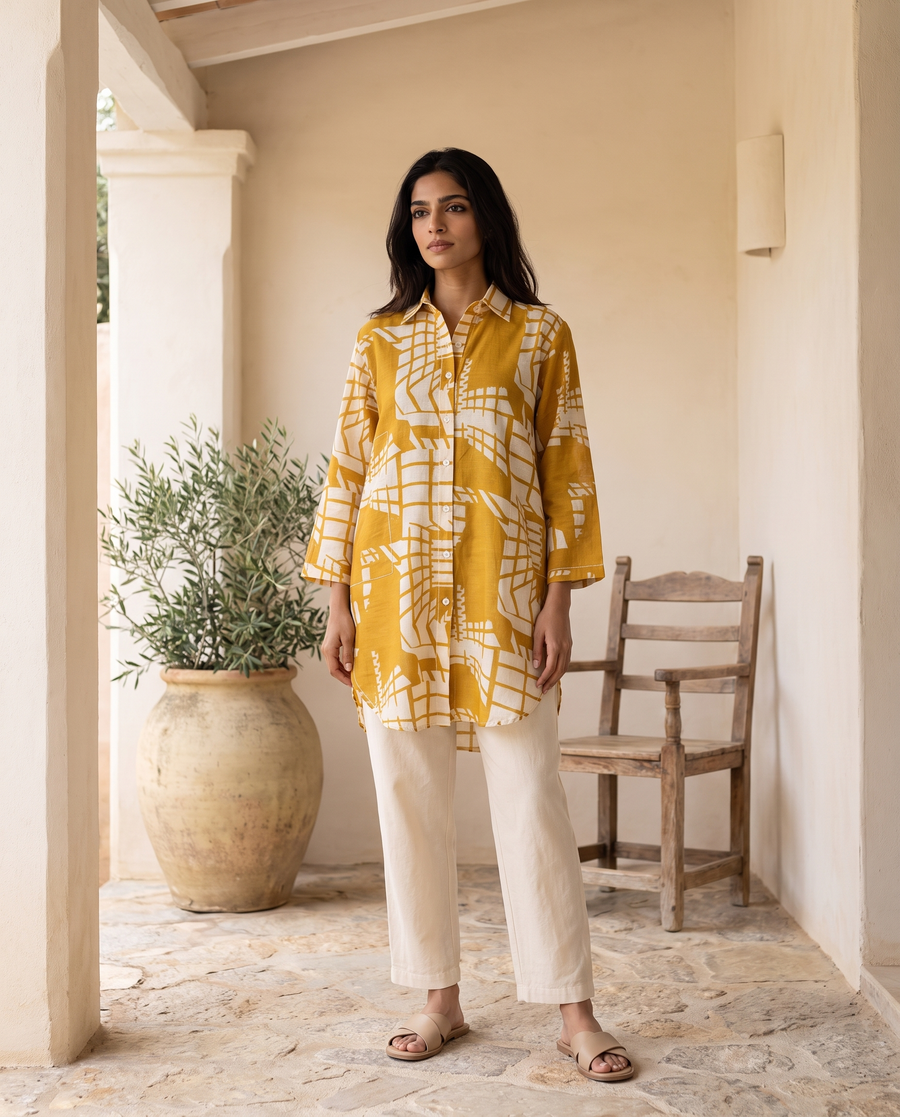 Yellow Alba Shirt