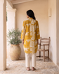 Valencia Ochre Geometric Tunic