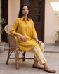 Lucca Mustard Tie-Dye Co-ord Set