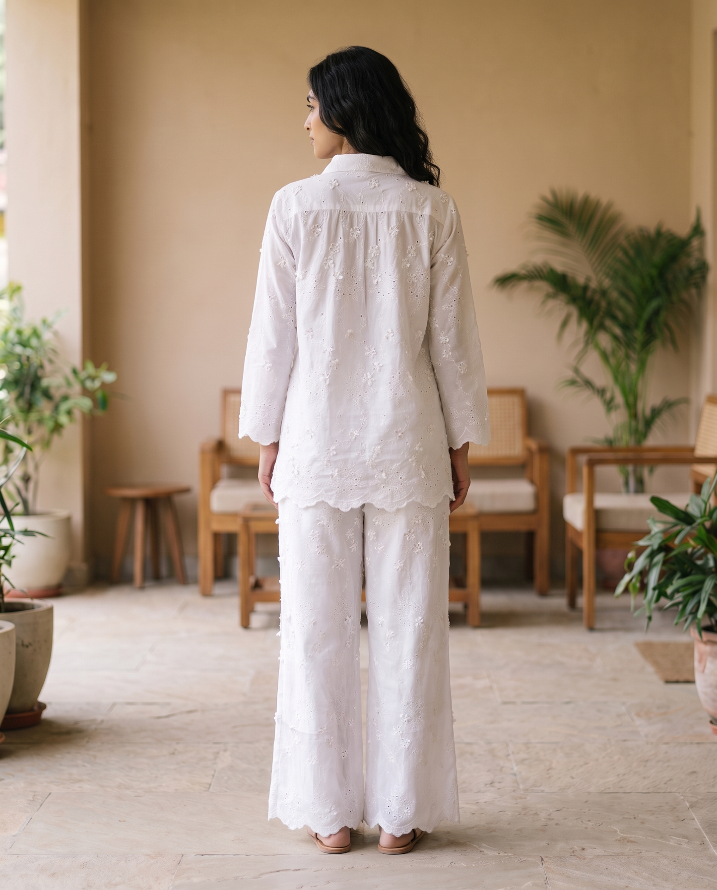 Chantilly Ivory Eyelet Co-ord Set