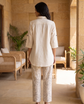 Monaco Ivory Line-Art Co-ord Set