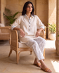 Monaco Ivory Line-Art Co-ord Set