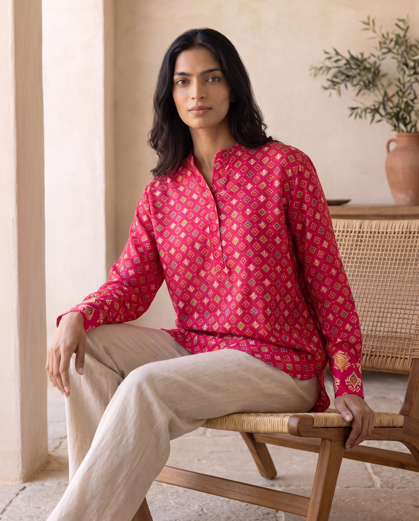 Habutai Silk Shirt